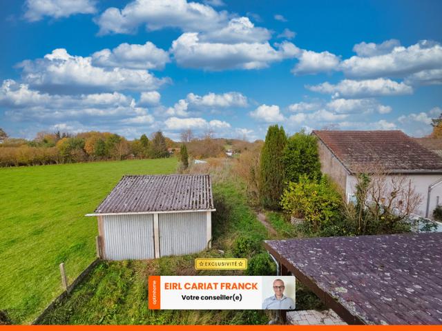 MAISON EN PIERRE DE 126 M2 SUR ETAGE, L’ENSEMBLE SUR 1550 M² DE TERRAIN CLOS AVEC DES DEPENDANCES