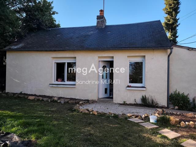 Maison en pierre + Grange St Aubin du désert 53