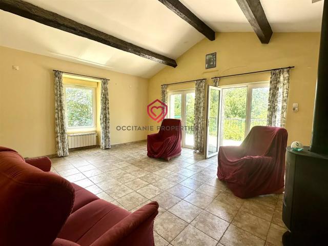 Maison en pierre 120 m² terrain 7 700 m² accès direct et pri. 120m² Brousses et Villaret