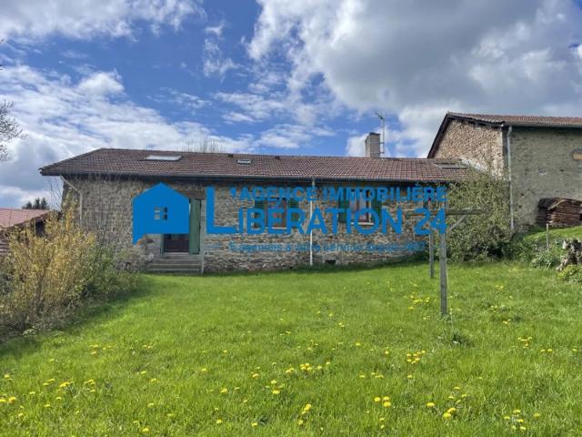 Maison en pierres 161 m² dont un studio indépendant Terrain 2680 m²