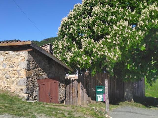 Maison en pierres Ardéchoise avec sources en zone rurale 92m² Alboussière