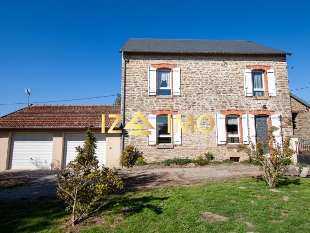 Maison en Pierres Indépendante Entre Guéret et La Souterra. 136m² Naillat
