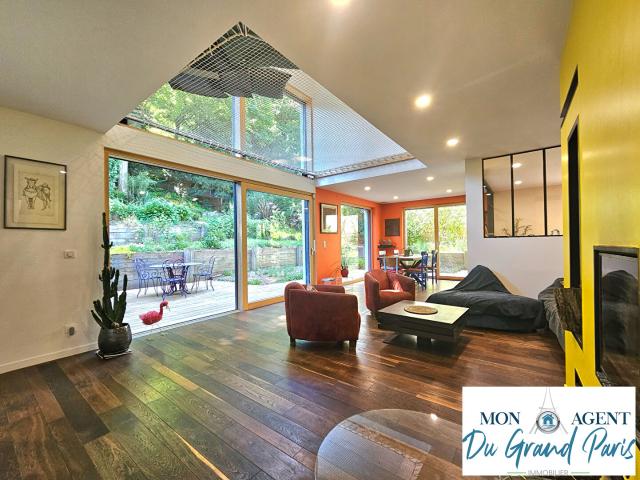 Maison ecologique d exception passive a energie positive a vendre a Jouy en Josas proche Versailles Plateau de Saclay Grand Paris Sud