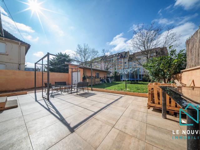 Maison familiale avec jardin à Mulhouse