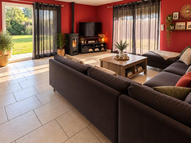 Maison familiale avec vaste pièce de vie et terrain de 1 700. 160m² Pons