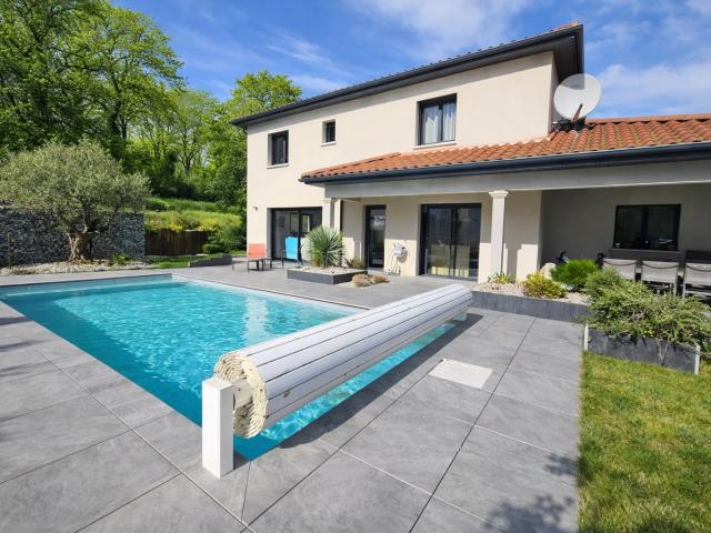 Maison familiale contemporaine 180m² Saint Maurice l'Exil