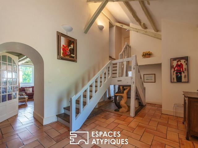Maison familiale de caractère, avec vue et vaste jardin 452m² Segré en Anjou Bleu