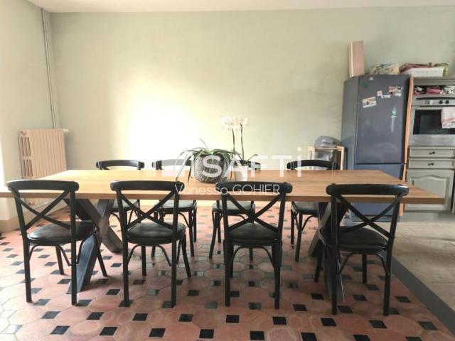 Maison familiale de charme – 149 m² avec jardin – Secteur Montval sur Loir