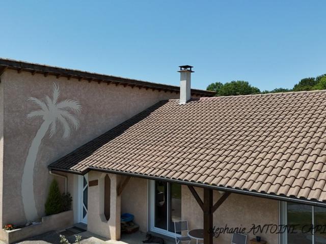 Maison plain pied 155 m² avec piscine à Mesplède