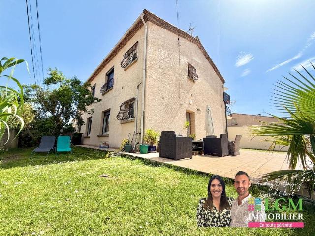 Maison familiale de 175 m², 2 logements, 600 m² de terrain. 175m² Saint Jean de Védas