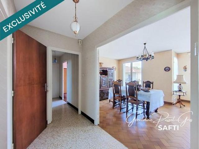 MAISON FAMILIALE DE 113 M² – 3 CHAMBRES, JARDIN ET GARAGE – QUARTIER JEAN MOULIN