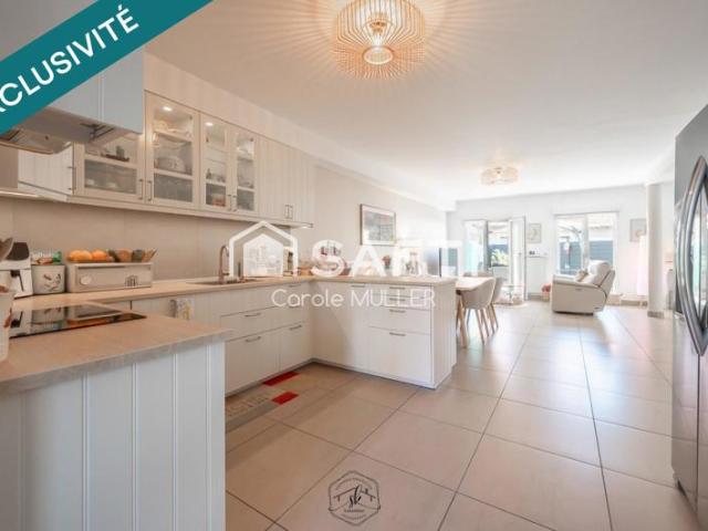 Maison familiale de 125 m², proche Luxembourg