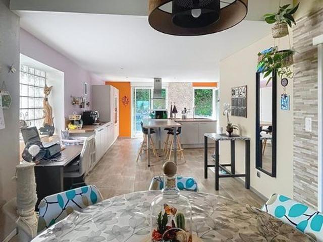 Maison familiale décorée avec goût