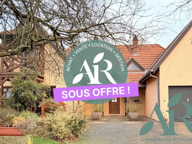 Maison familiale lumineuse avec jardin à Stotzheim
