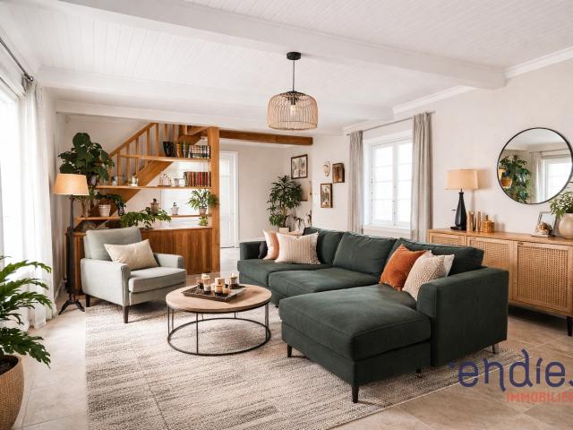 Maison familiale rénovée avec 4 chambres garage et jardin