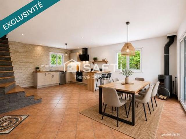 Maison familiale 157 m², 5 chambres, Piscine, Terrain de 1 005 m²