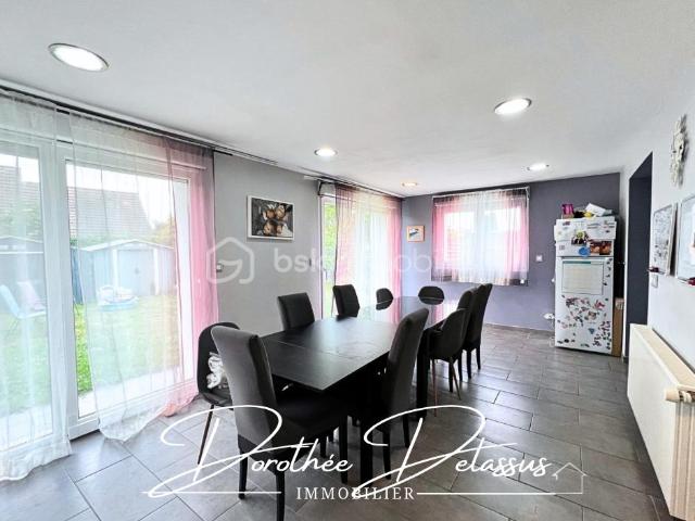 Maison familiale 133 m² avec jardin et garage – Rouvroy