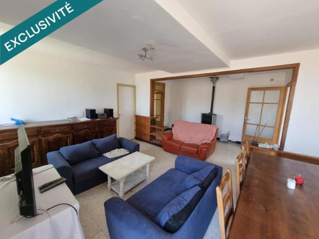 Maison familiale,3 chambres,terrasse, grand garage