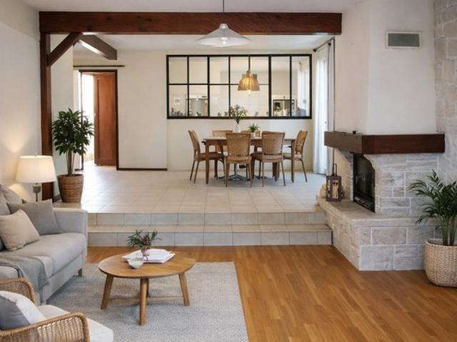 Maison familiale 4 chambres avec terrain
