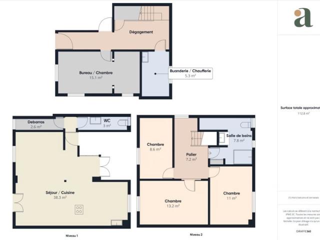 Maison familiale 4 chambres rénovée avec grand jardin, dépendances et stationnements – Argenteuil, secteur calme et recherché