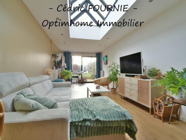 Maison familiale 4 pièces – 3 chambres – Jardin Sud Ouest – Aucun travaux – Accès rapide Lille