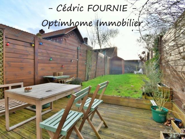 Maison familiale 4 pièces – 3 chambres – Jardin Sud Ouest – Aucun travaux – Accès rapide Lille