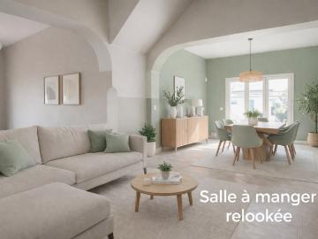 Maison familiale 5 pièces 130 m2 et annexes de 87m2 Piscine