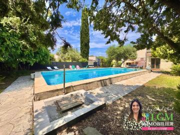 Maison familiale, 930m2 de terrain divisible, 5 chambres, ap. 186m² Saint Jean de Védas
