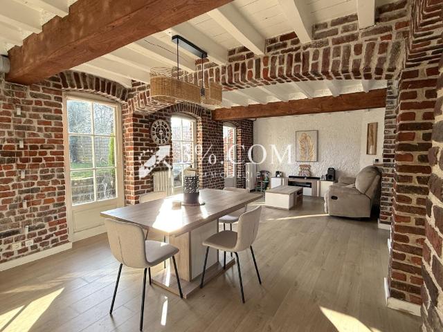 MAISON FLAMANDE DE 85 M2 AVEC 3 CH + JARDIN + HANGAR