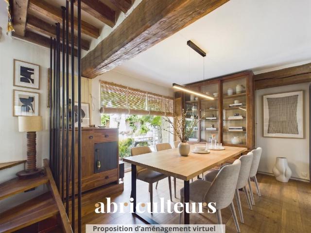 Maison Historique de Charme 103 m² – Cour Pavée & Terrasse –. 103m² Le Pecq