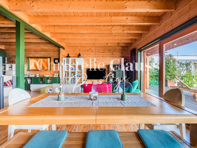 Maison Husseren les Châteaux: Vue Alsace + Garage XXL