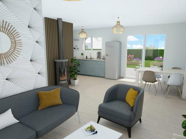 maison individuelle neuve avec magnifique terrain