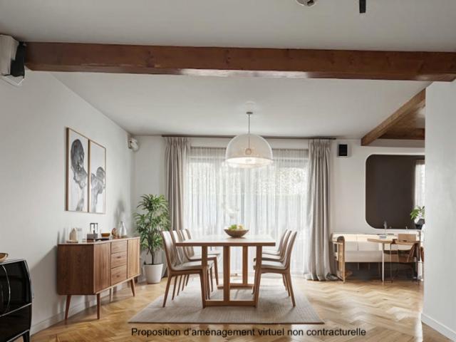 Maison individuelle au calme – 5 chambres + bureau – DPE C