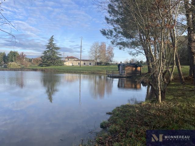 MAISON INDIVIDUELLE AVEC GRAND TERRAIN ET ETANG