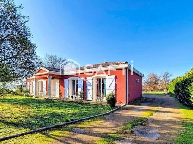 Maison individuelle dans un cadre idyllique