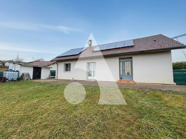 Maison individuelle de plain pied sur belle parcelle à Injoux Génissiat 01200