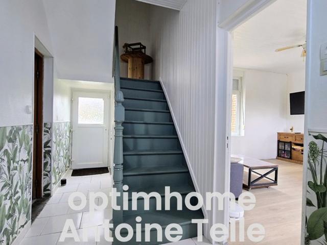 Saint Vaast en cambresis 59188 Maison individuelle de 2 chambres avec jardin clos sur 335m²