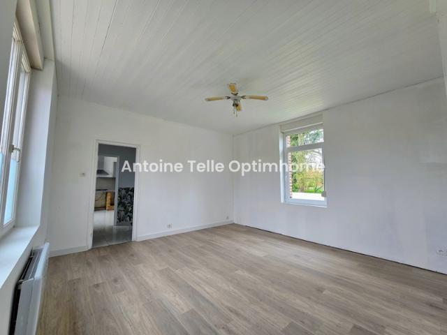 Saint Vaast en cambresis 59188 Maison individuelle de 2 chambres avec jardin clos sur 335m²