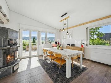 Maison individuelle de 5.5 pièces offrant une magnifique vue à Fontenais