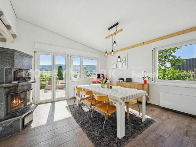 Maison individuelle de 5.5 pièces offrant une magnifique vue à Fontenais
