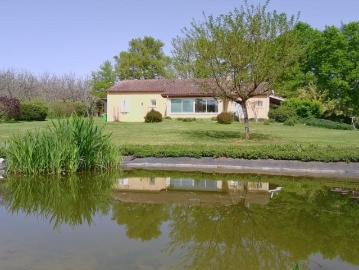 Maison individuelle 2008 au calme absolu avec piscine et g. 140m² Cazals
