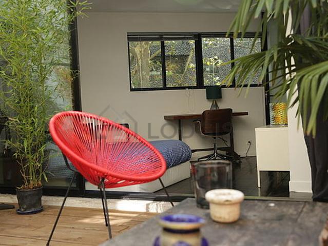 Maison individuelle 2 chambres meublée avec terrasse, cheminée et barbecue Porte de Clignancourt Paris 18°