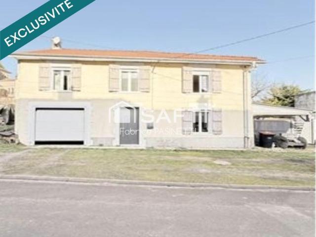 Maison individuelle 5 pièces Confort, charme et terrasse À saisir !