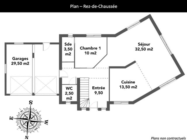 Maison individuelle 5 pièces 136 m2 MONCEAUX EN BESSIN