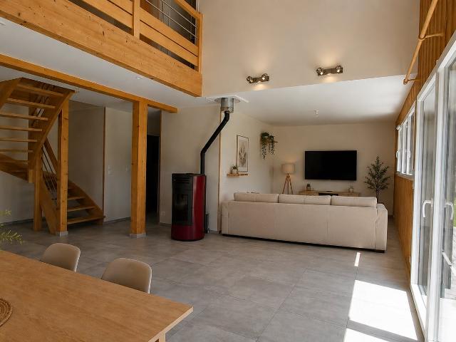 Maison ossature bois à Vercel 96m² Vercel Villedieu le Camp