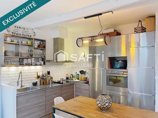 maison loft 3 niveaux, beaux volumes, quartier prisé