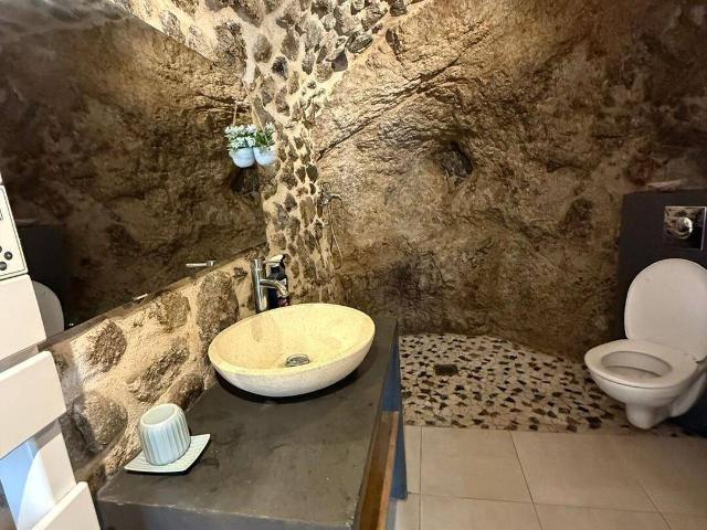 Maison meublée atypique troglodyte