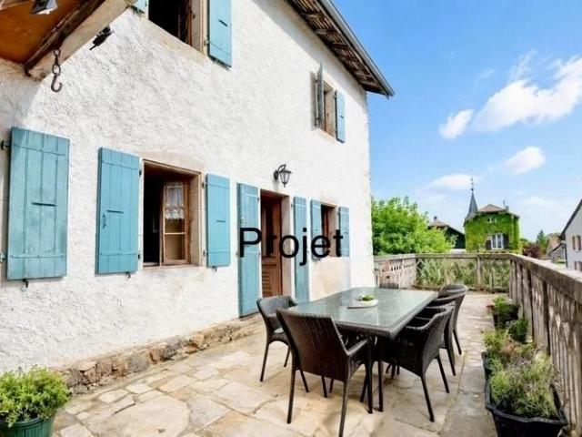 Maison mitoyenne à vendre 4 pièces Terrain Garage Lull. 136m² Lully