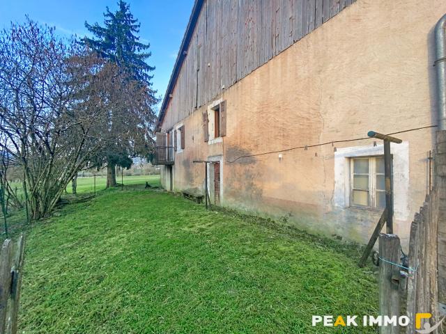 Maison mitoyenne de 46.06m2 avec jardin à rénover Peillonnex 74250
