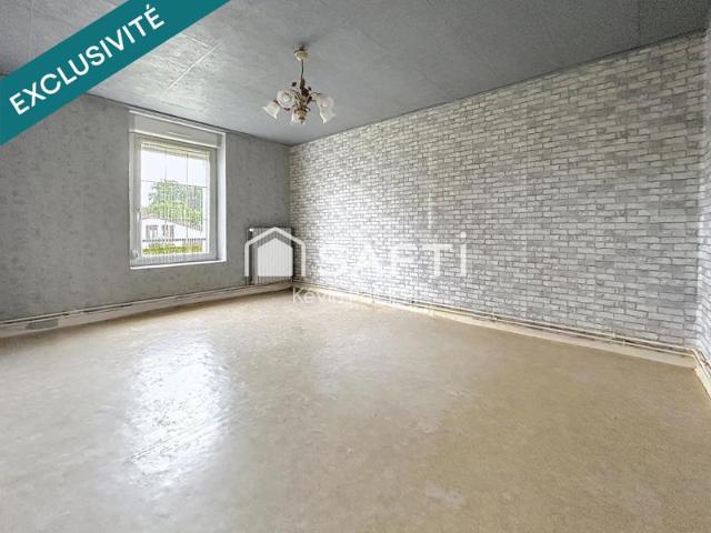 Maison minière de 55m² à Bouligny